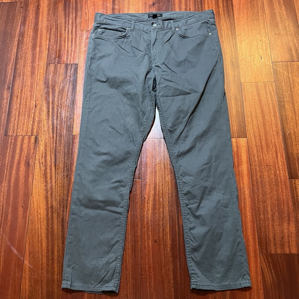 Banana Republic Jeans Mens 38x29 Gray Skinny Fit Stretch Casual Workwear Preppy